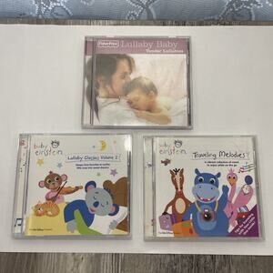 Baby Einstein Cds Melodies Lullaby Vol 2 and Fisher Price Baby Music